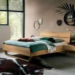 Massivholzbett Naturo-Line 180 X 200 Cm