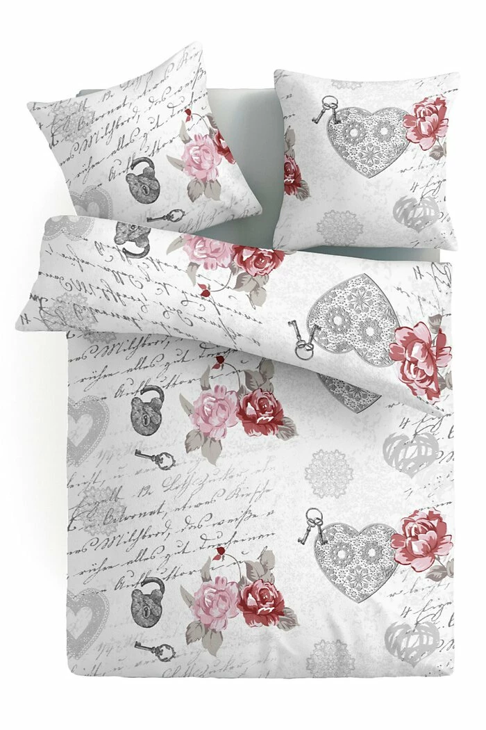 Bettwäsche Love Messages 135 X 200 Cm 3 Bettwäsche Love Messages 135 X 200 Cm