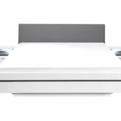 Bett Mit Nachttischen Snow 180 X 200 Cm -Maison Verkaufsgeschäft FJPG S700 323