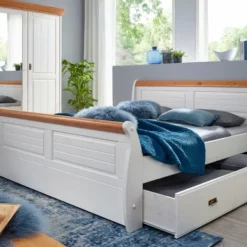 Massivholzbett Hombre 180 X 200 Cm -Maison Verkaufsgeschäft FJPG S700 332