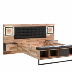 Bett Mit Nachttischen Sirius Crown 160 X 200 Cm -Maison Verkaufsgeschäft FJPG S700 577