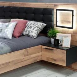 Bett Mit Nachttischen Sirius Crown 160 X 200 Cm -Maison Verkaufsgeschäft FJPG S700 579