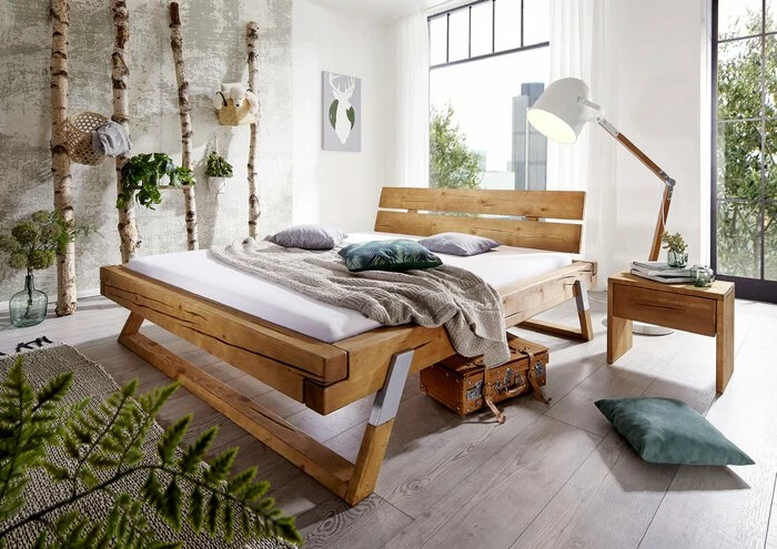 Massivholzbett BE-0276 200 X 200 Cm 3 Massivholzbett BE-0276 200 X 200 Cm