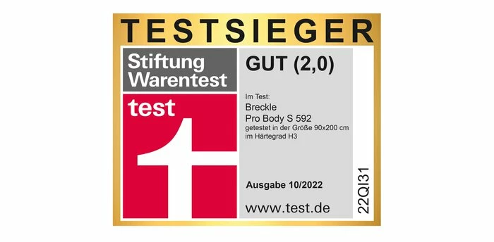 Kaltschaummatratze + Kissen Pro Body S 592 10 Kaltschaummatratze + Kissen Pro Body S 592 - Image 9